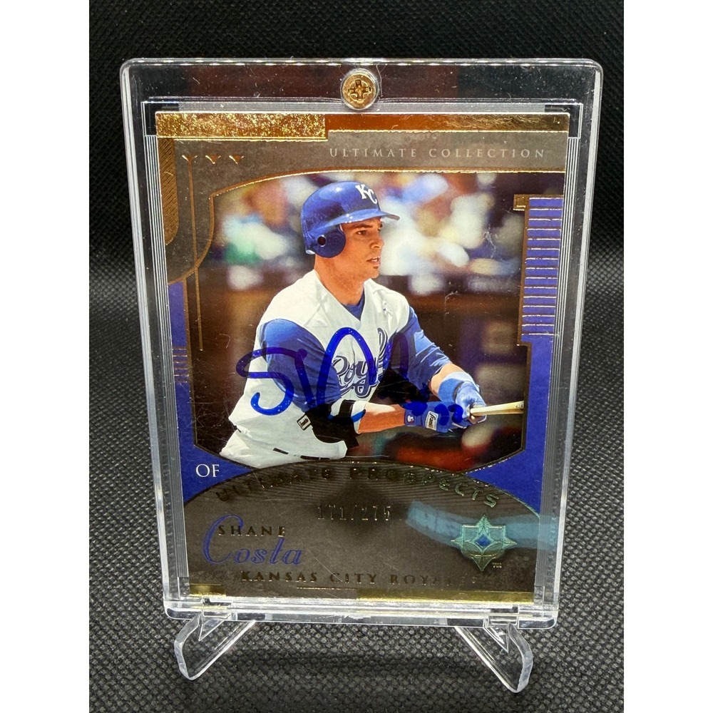 2005 Upper Deck Ultimate Collection Shane Costa Auto /275 Kansas City Royals
